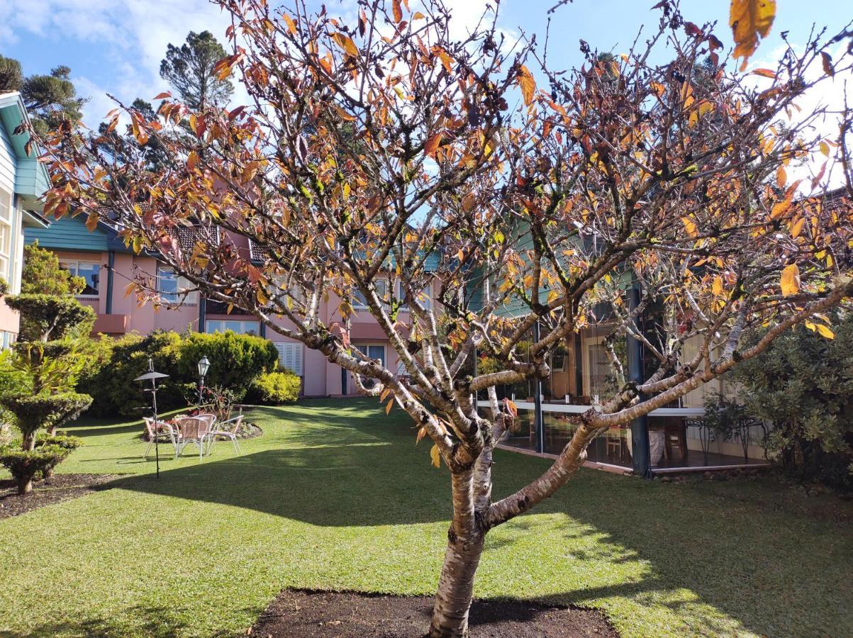 Agradável Apt 2Quartos para família próx ao Lago Negro - 4 min do centro- com churrasqueira Gramado Esterno foto